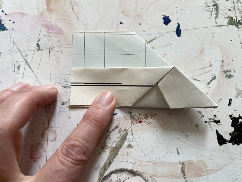 The Travelling Bookbinder: How to fold a paper aeroplane: A MapLove taster project: Fold wing
