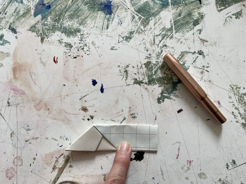 The Travelling Bookbinder: How to fold a paper aeroplane: A MapLove taster project: And second wing