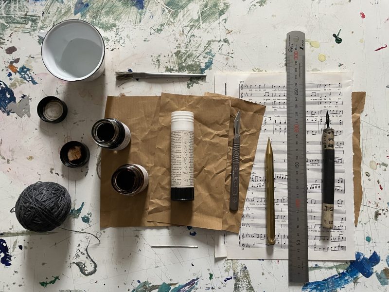 The Travelling Bookbinder: How to: Gather (Thin) Collections: You'll need