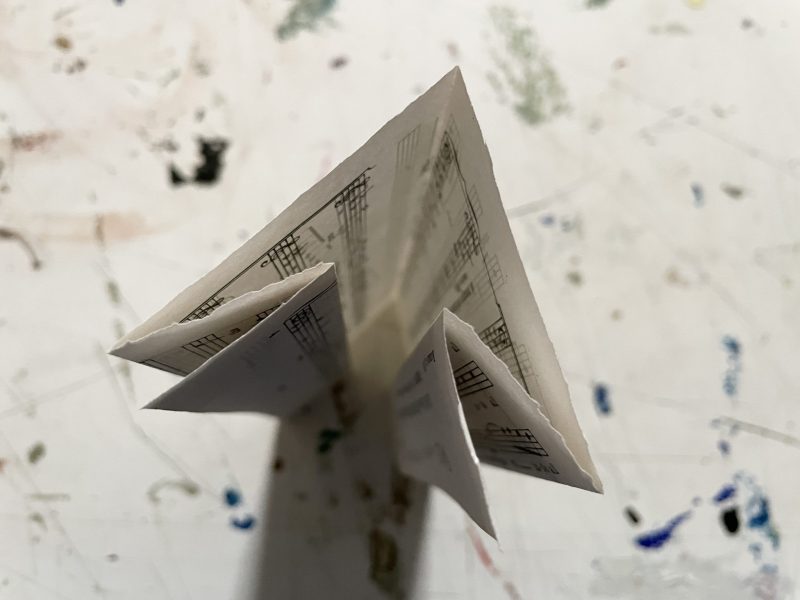 The Travelling Bookbinder: How to: Gather (Thin) Collections: Reversed centre fold