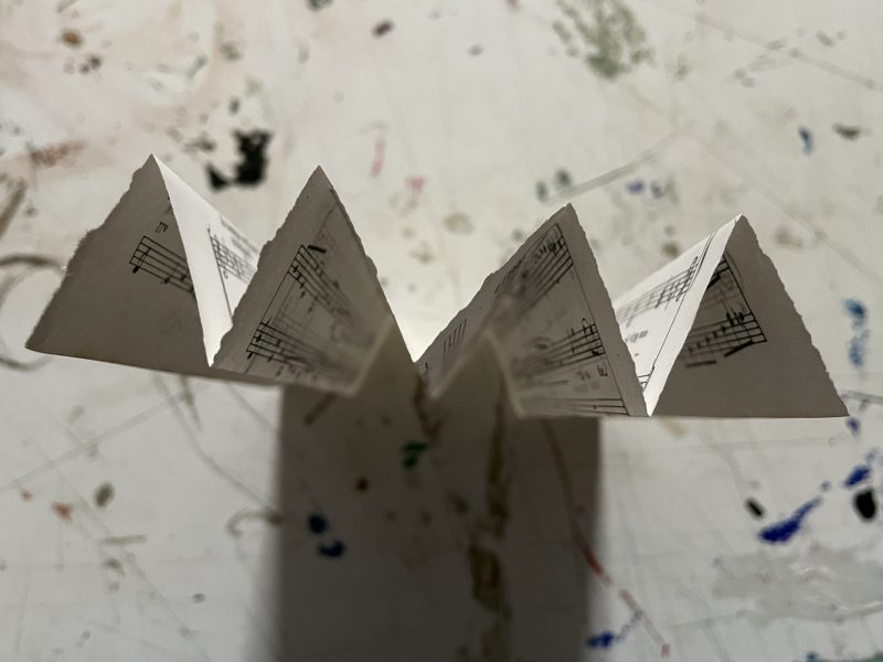 The Travelling Bookbinder: How to: Gather (Thin) Collections: Finished folding