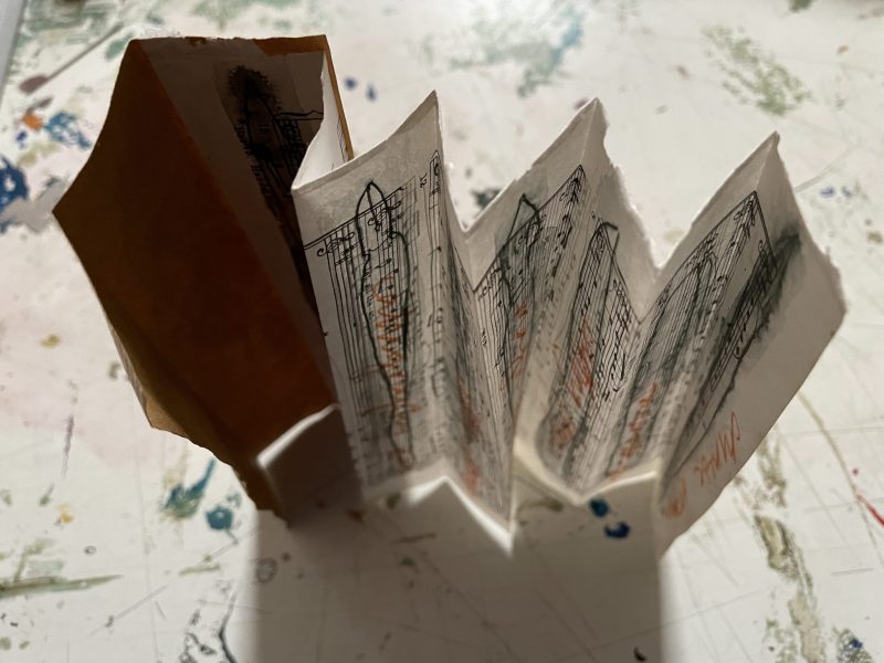 The Travelling Bookbinder: How to: Gather (Thin) Collections: Cover on