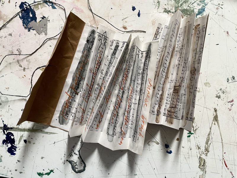 The Travelling Bookbinder: How to: Gather (Thin) Collections: Textural effect