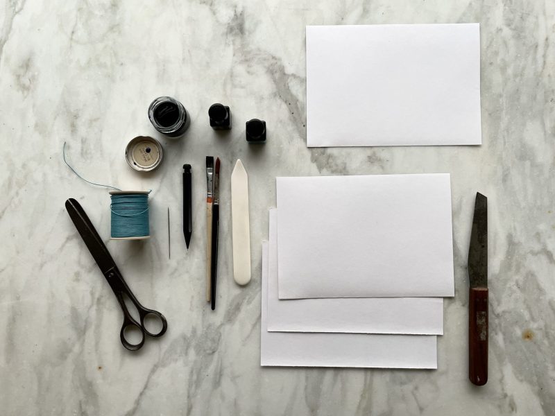 The Travelling Bookbinder: How to: Make a notebook: One for the cover