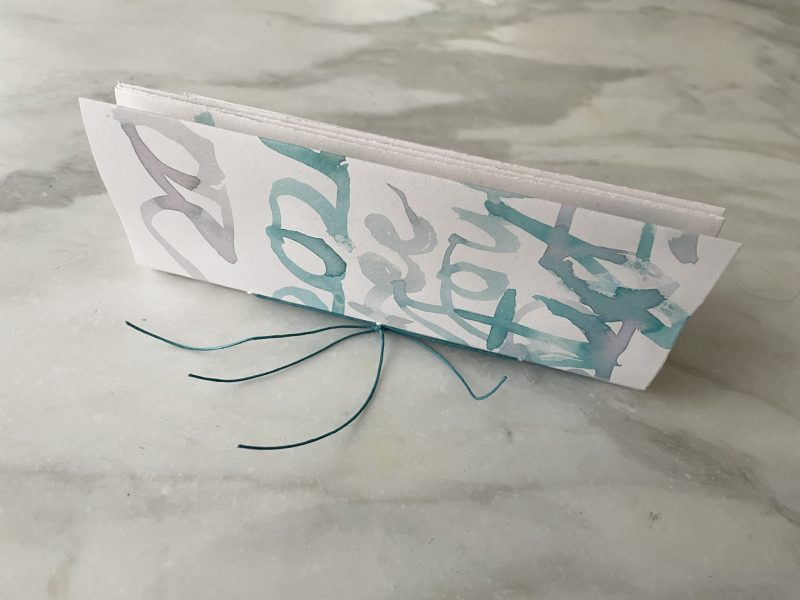 The Travelling Bookbinder: How to: Make a notebook: Happy holiday binding!