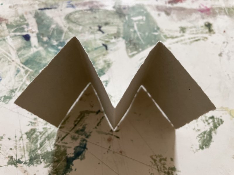 The Travelling Bookbinder: How-to: Make a January Tunnel Book: Fold