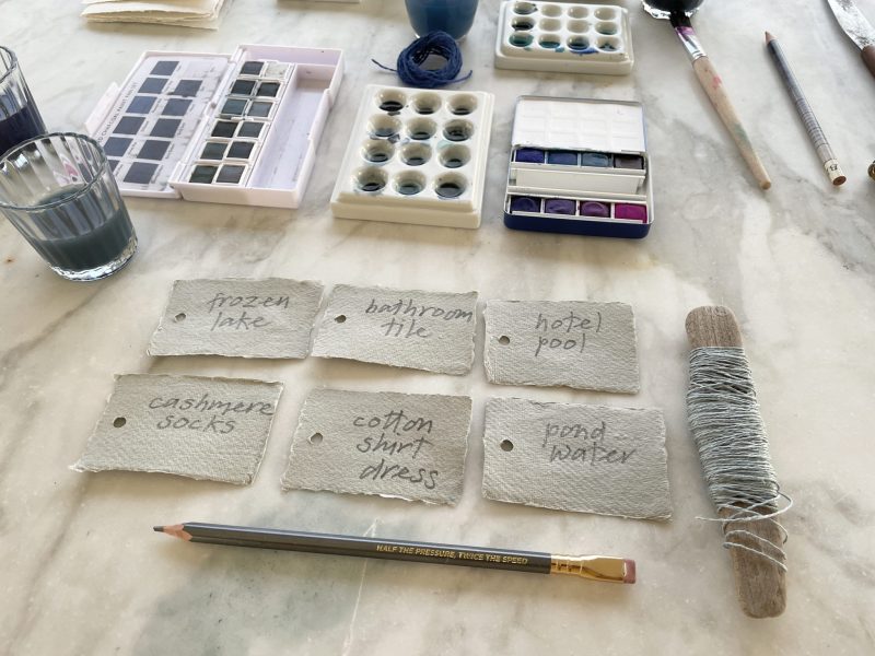 The Travelling Bookbinder: How to be Blue: Bookart project: Descriptions complete, ready to bind