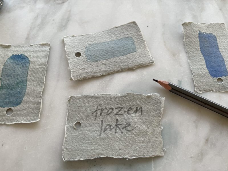 The Travelling Bookbinder: How to be Blue: Bookart project: Writing descriptions
