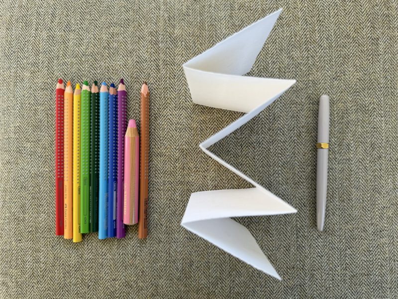 The Travelling Bookbinder: 10 Things You Already Know: Folded in to six