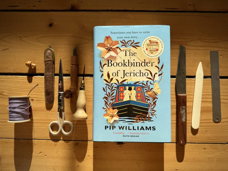 The Travelling Bookbinder: Book review: The Bookbinder of Jericho: Pip Williams: Chatto & Windus