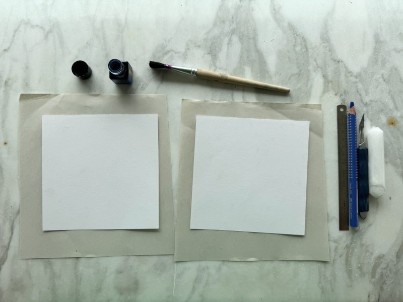 The Travelling Bookbinder: How to: Make a Star Map: Waste paper, ready to get inky